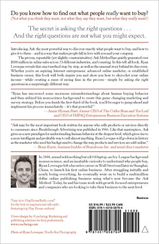 Ask: The Counterintuitive Online Method to Discover Exactly What Your Customers Want to Buy…Create a Mass of Raving Fans…and Take Any Business to the Next Level