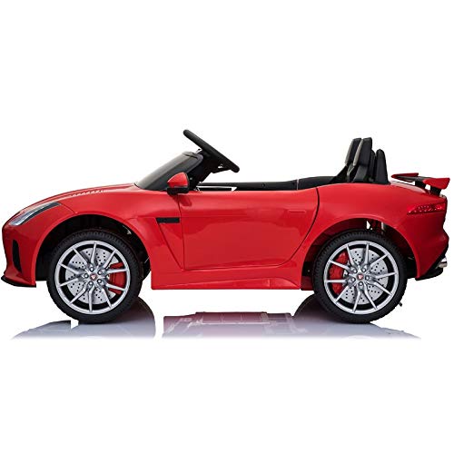 ATAA Jaguar 12v - Rojo - Coche de batería para niños Jaguar F-Type