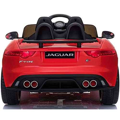 ATAA Jaguar 12v - Rojo - Coche de batería para niños Jaguar F-Type