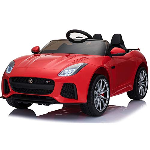 ATAA Jaguar 12v - Rojo - Coche de batería para niños Jaguar F-Type