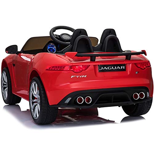 ATAA Jaguar 12v - Rojo - Coche de batería para niños Jaguar F-Type