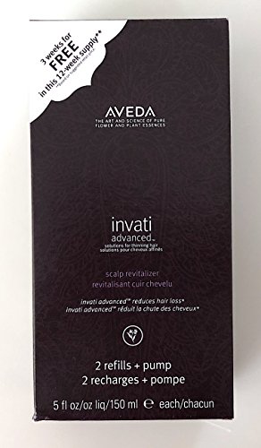 Aveda Invati Advanced, Scalp Revitalizer Duo Pack 2 recambios, 1 unidad (300 ml)
