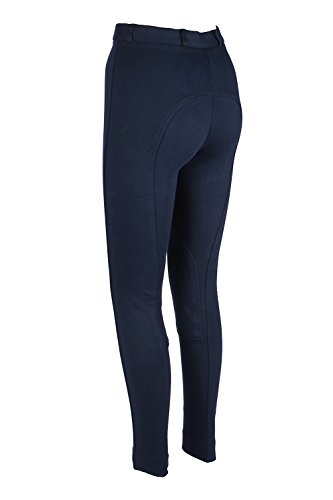 Avon JodS/L26/NY Pantalones de equitación, Mujer, Azul Marino, Size 8/26-Inch