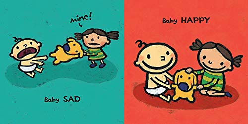 Baby Happy Baby Sad (Leslie Patricelli Boardbooks)