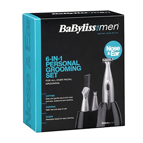 BaByliss For Men 7040CU - Recortadora con accesorios (6 en 1)