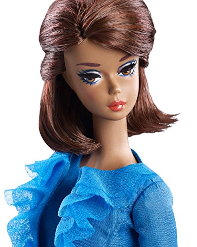 Barbie - Muñeca Fashion, Color Azul (Mattel DGW57)