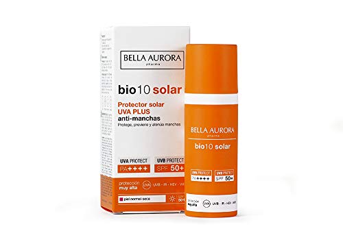 Bella Aurora crema protector solar UVA Plus anti-manchas SPF50+ 50ml