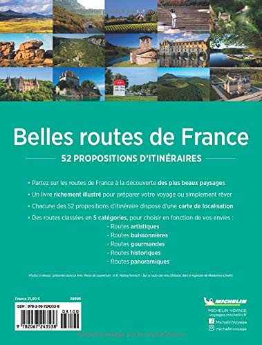 Belles routes de France : 52 escapades en France (GUIDES PRATIQUES (42683))