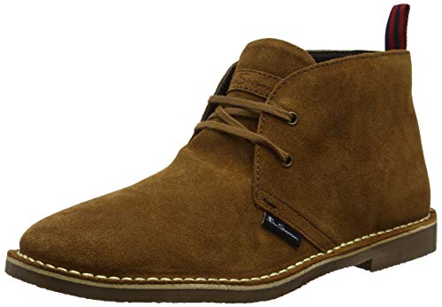 Ben Sherman Hunt, Botas Desert para Hombre, Gamuza Tabaco Marrón 019, 42 EU