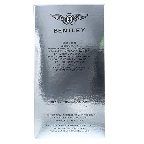 Bentley, Agua fresca - 100 ml.
