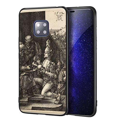 Berkin Arts Albrecht Durer para el Caso del Huawei Mate 20 Pro/Estuche para teléfono móvil de Bellas Artes/Impresión Giclee UV en la Cubierta del(Pilato Si Lava Le Mani from Il Passion)