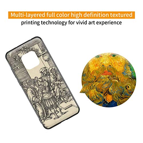 Berkin Arts Lucas Cranach The Elder para el Caso del Huawei Mate 20 Pro/Estuche para teléfono móvil de Bellas Artes/Impresión Giclee UV en la Cubierta del(Pilato Si Lava Le Mani from Il Passion)