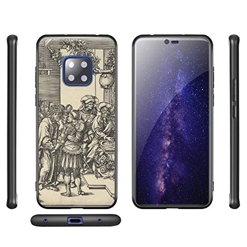 Berkin Arts Lucas Cranach The Elder para el Caso del Huawei Mate 20 Pro/Estuche para teléfono móvil de Bellas Artes/Impresión Giclee UV en la Cubierta del(Pilato Si Lava Le Mani from Il Passion)