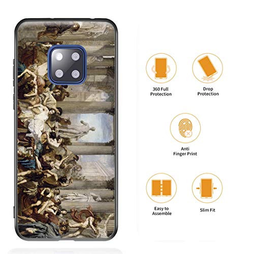 Berkin Arts Thomas Couture para el Caso del Huawei Mate 20 Pro/Estuche para teléfono móvil de Bellas Artes/Impresión Giclee UV en la Cubierta del(Il Romans of The Decadence)