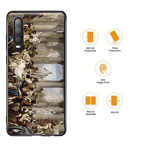 Berkin Arts Thomas Couture para el Caso del Huawei P30/Estuche para teléfono móvil de Bellas Artes/Impresión Giclee UV en la Cubierta del teléfono móvil(Il Romans of The Decadence)