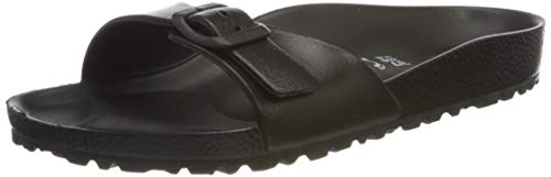 Birkenstock Madrid EVA, Zapatillas de Estar por casa con talón Abierto para Mujer, Negro (Noir Noir), 38 EU