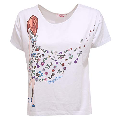 Blugirl 5672X Maglia Over Donna White Folies t-Shirt Woman [42]