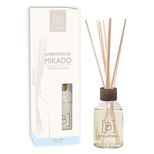 BOLAROMA ambientador Mikado 100 ml Fragancia Ropa Limpia