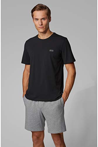 BOSS Mix & Match T-Shirt R Camiseta, Negro (Black 001), Large para Hombre