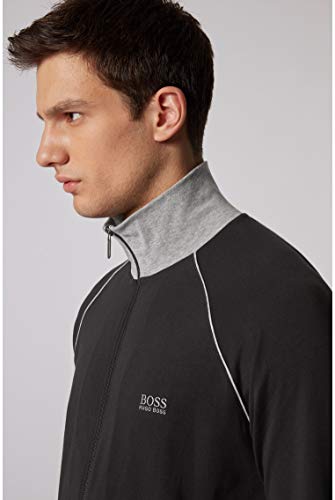 BOSS Mix&Match Jacket Z Sudadera, Negro (Black 1), XX-Large para Hombre