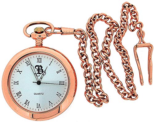 BOXX M5095.04 Rose/Roman - Reloj de Bolsillo, Correa de Metal Color Rosa