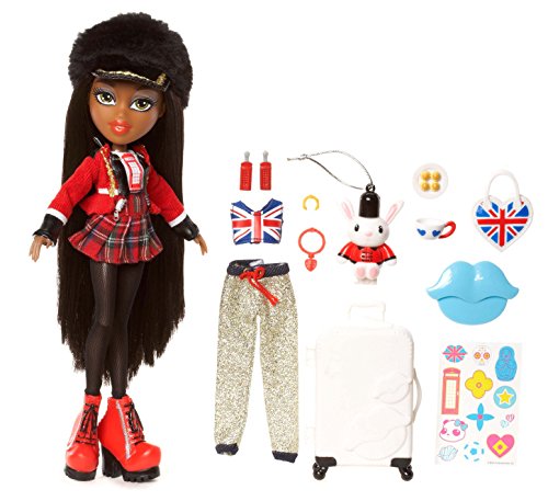 Bratz - Study Abroad Sasha, muñeca Fashion (Bandai 537038)