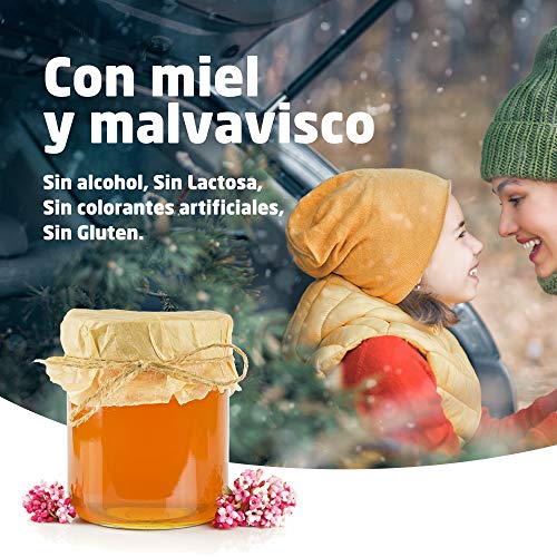 Bronchotos Pediátrico – Jarabe tos seca y productiva. Niños partir de 1 año. Sin Lactosa. Sin Gluten. Sabor fresa.