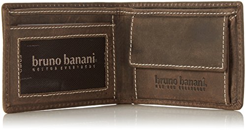 Bruno Banani Phoenix - Cartera para hombre, color marrón (braun), talla 10x7x1 cm (B x H x T)