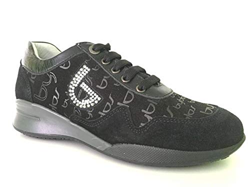 Byblos - Zapatillas deportivas para niña, estilo informal, 3168, de piel, color negro, original AI New