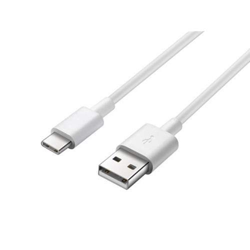 Cable Samsung Original Cable EP-DR140AWE de 80 CM (5V-2A | 9V-1.67A) para Samsung Galaxy S10, S10+, S10e, S9, S9+, A8, Note 8, Note 9, A20/e, A50, A505F/DS (Cable Tipo C, Blanco)