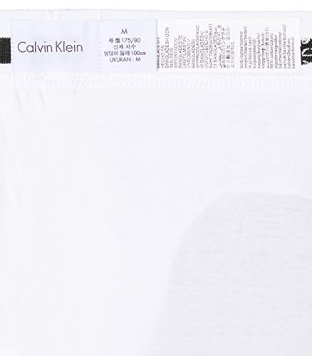 Calvin Klein 3P Hip Brief, Calzoncillos para Hombre (3 unidades), Blanco (White), X-Large