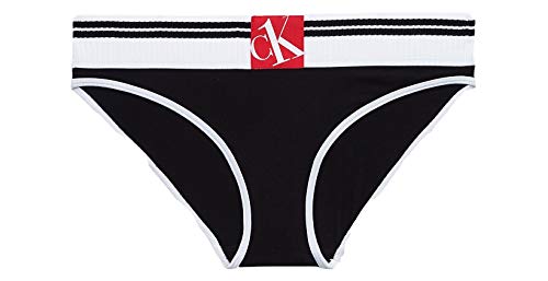 Calvin Klein CK ONE - Bikini, color negro Negro
 XS