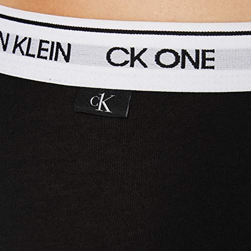 Calvin Klein Hip Brief 2pk Boxer, Negro (Black with/White WB Bnm), X-Large para Hombre