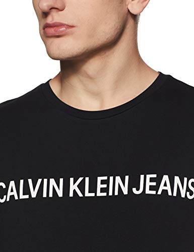 Calvin Klein J30J307855 Camisa, 099, M para Hombre