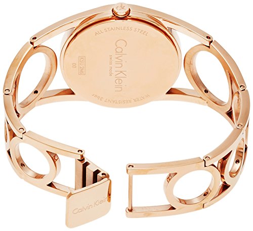 Calvin Klein Reloj Digital para Mujer de Cuarzo con Correa en Acero Inoxidable K5U2M646