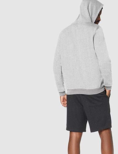 CARE OF by PUMA Sudadera de manga larga con capucha y forro para hombre, Gris (light grey), S, Label: S