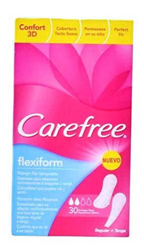 Carefree Salvaslip Transpirable Flexiform 30 unidades 80 g