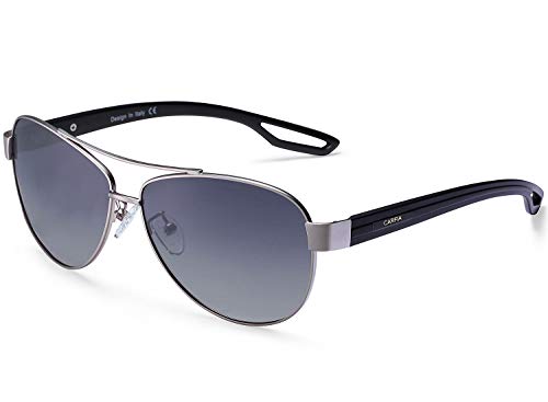 Carfia Gafas de Sol Mujer Hombre Polarizadas Conducción Piloto Eyewear UV400 Protección