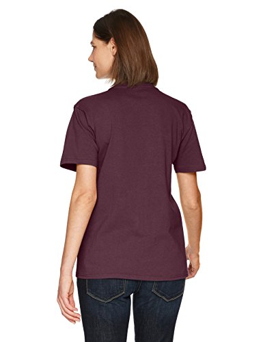 Carhartt K87 - Camiseta de manga corta con bolsillo para mujer (talla regular y grande) - Rojo - XX-Large