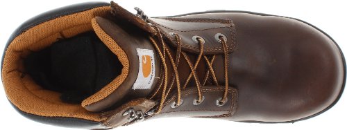 Carhartt Men's 6" Rugged Flex Waterproof Breathable Composite Toe Leather Work Boot CMF6366,Brown Oil Tanned Leather,10 M US