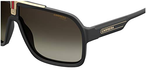 Carrera Sport 1014/S Gafas, BLACK/BW BROWN, 64 Hombres