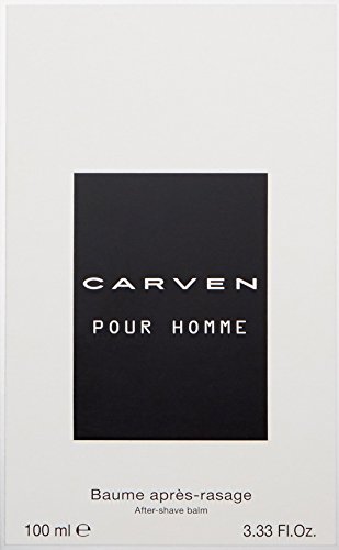 Carven Pour Homme Bálsamo para después del afeitado, 3.4 oz