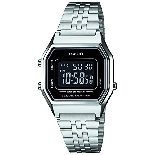 Casio Collection LA680WEA-1BEF Reloj de pulsera para Mujer, Negro