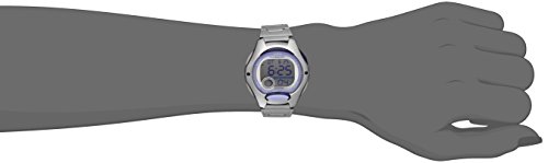 Casio Reloj Digital para Mujer de Cuarzo con Correa en Acero Inoxidable LW-200D-6AVEF