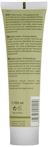 Cattier Arcilla Verde lista para su uso tubo - 100 ml