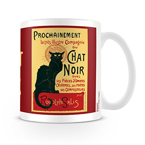 Chat Noir Taza de cerámica