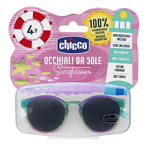 Chicco - Gafas de sol infantiles para niños 4 años, color arcoíris