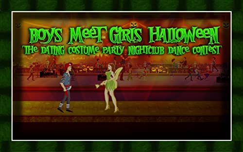 chicos conocer chicas Halloween: el concurso de baile de discoteca fiesta que data de vestuario - edición gratuita