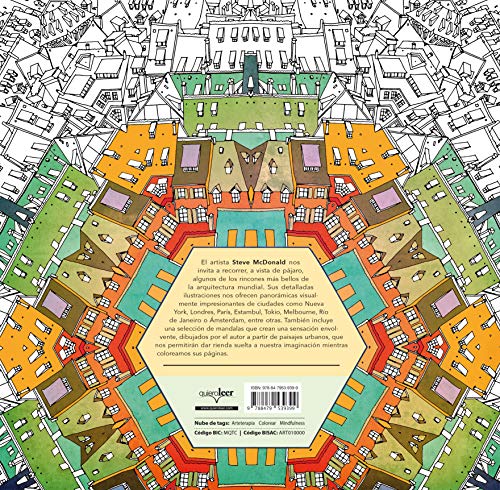 Ciudades fabulosas: Un libro para colorear lugares fabulosos reales e imaginarios (Entorno y bienestar)