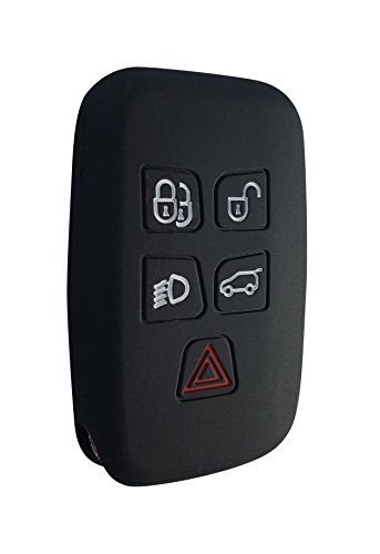 CK + Jaguar auto de llave móvil Key Cover Case Funda Silicona para XE XF XJ S de Pace F de Pace F-Type